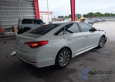 2017 Hyundai Sonata Sport z USA, uszkodzony, nr VIN 5NPE34AF4HH503102